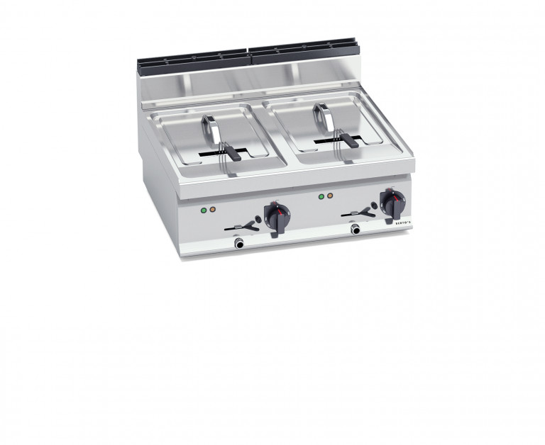 ELECTRIC FRYER (COUNTER TOP) - TWIN TANK 10+10 L