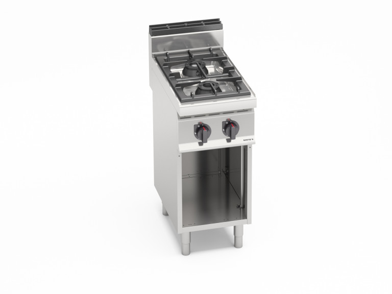 2-BURNER GAS STOVE WITH CABINET