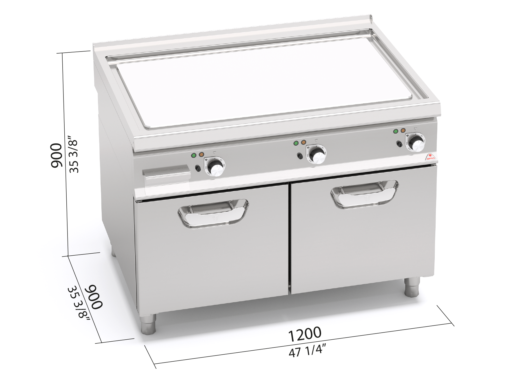 SMOOTH ELECTRIC GRIDDLE (COMPOUND) - 13409600 - Commercial kitchens ...