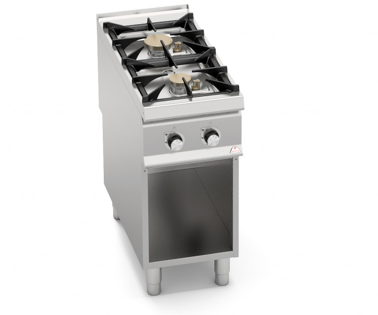 2-BURNERS GAS COOKER WITH CABINET
