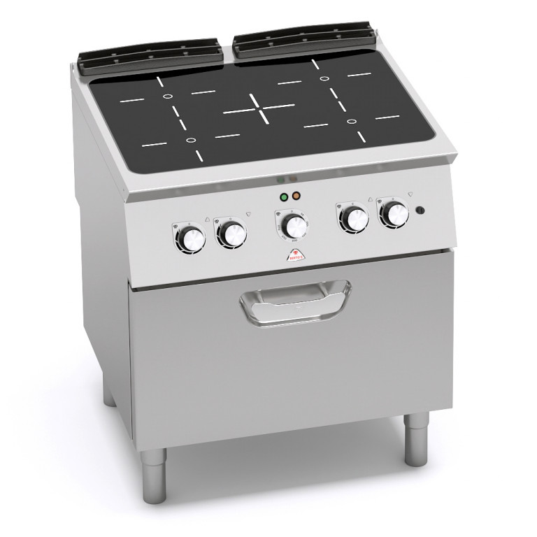 CUCINA INFRAROSSO 4 ZONE + FORNO ELETTRICO 1/1 GN