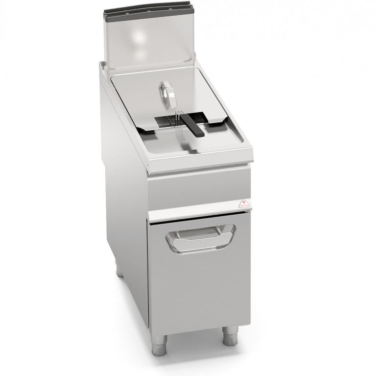 GAS FRYER WITH CABINET - SINGLE TANK 20 L