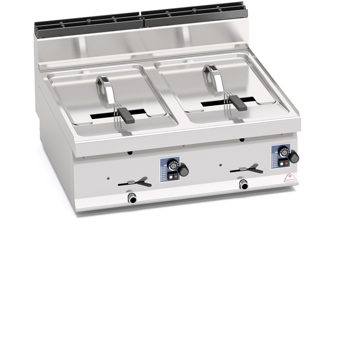 GAS FRYER (COUNTER TOP) TWIN TANK 10+10 L 17355000 Commercial