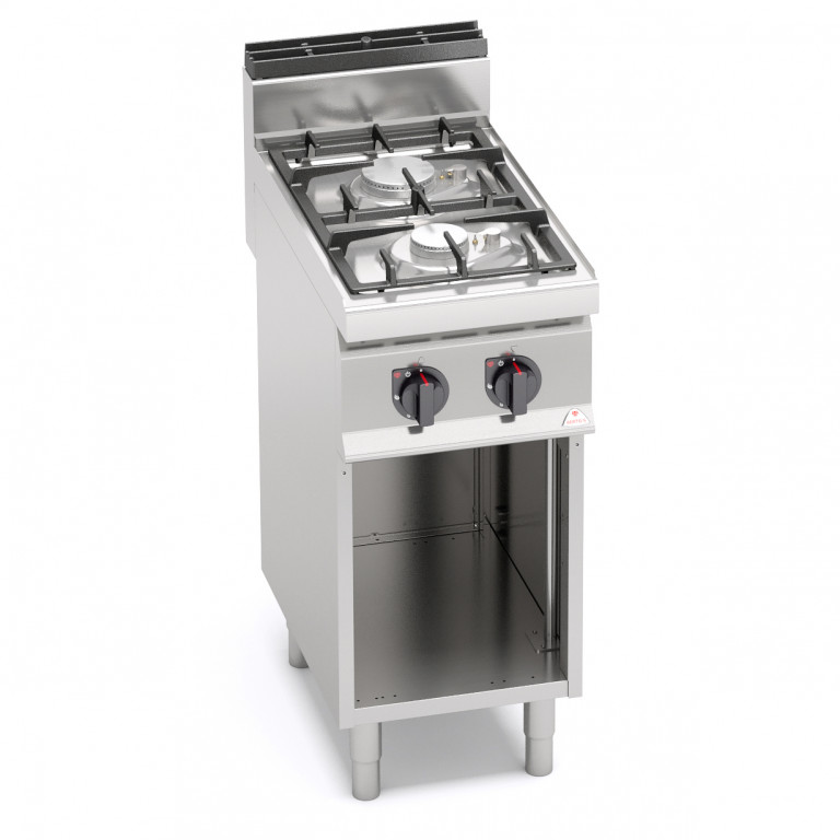 2-BURNER GAS STOVE WITH CABINET
