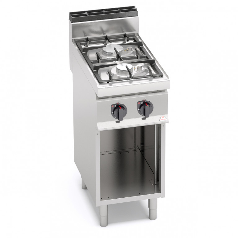 Cocina 4 fuegos Universal Blue gas butano UFGEIN60-18 con horno eléctrico  inox