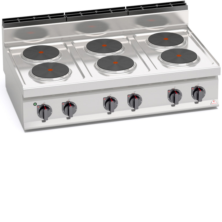 4 SQUARE PLATE ELECTRIC STOVE WITH 2/1 ELECTRIC OVEN 18724500