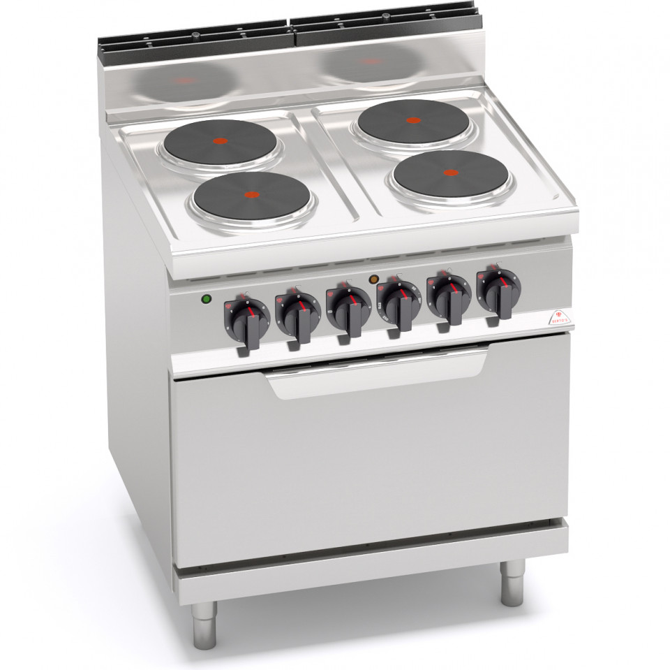 Más mezcla metal COCINA 4 PLACAS REDONDAS CON HORNO ELÉCTRICO 2/1 - 18724000 - Cocinas profesionales | Berto's Más mezcla metal COCINA 4 PLACAS REDONDAS CON HORNO ELÉCTRICO 2/1 - 18724000 - Cocinas profesionales | Berto's