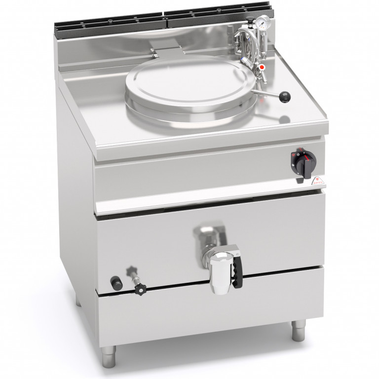 GAS BOILING PAN - INDIRECT HEATING