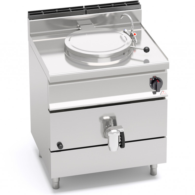 GAS BOILING PAN - DIRECT HEATING