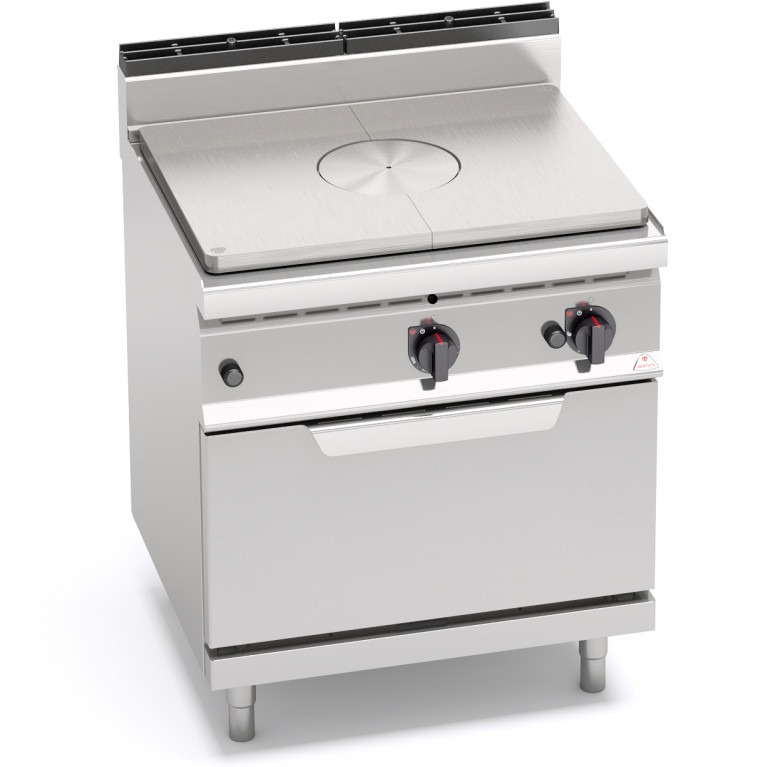 SOLID TOP WITH 2/1 GAS OVEN