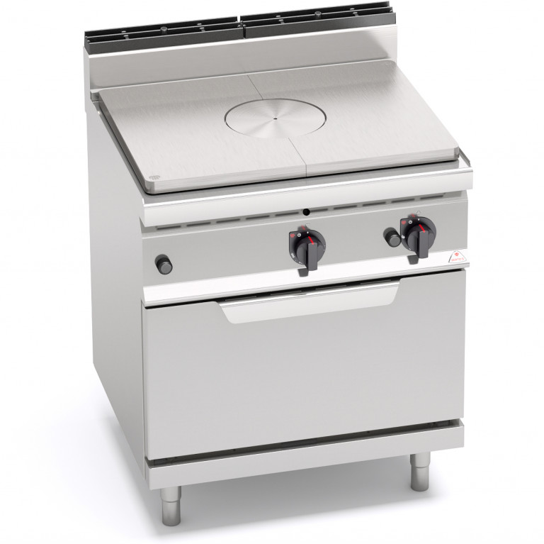 PLANCHA A GAS CON HORNO A GAS 2/1