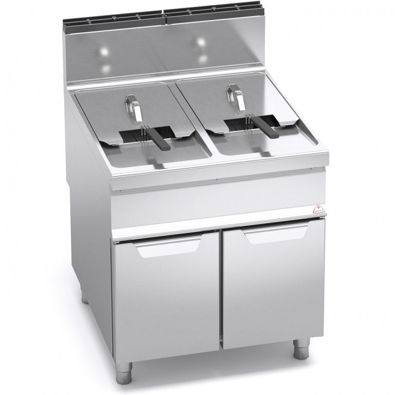 GAS FRYER 20+20 LITERS