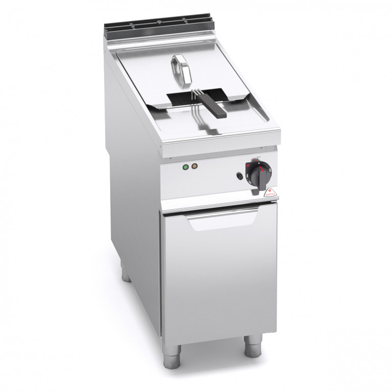 18L ELECTRIC FRYER ON CABINET