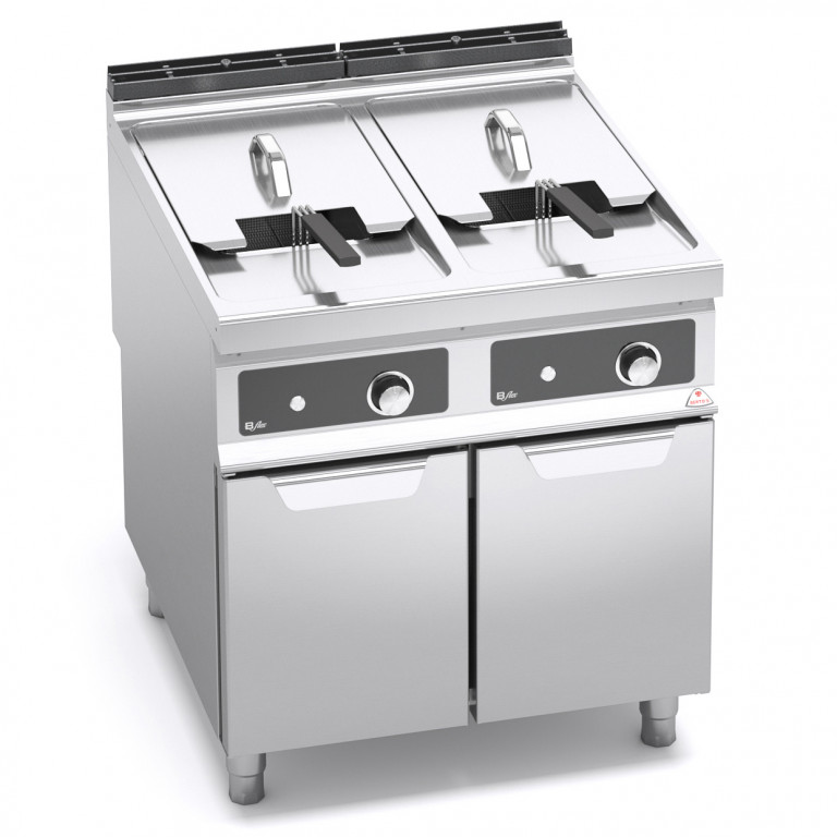 ELECTRIC FRYER - SINGLE TANK OF 22+22 LITERS (POWERED VERSION - BFLEX CONTROLS)