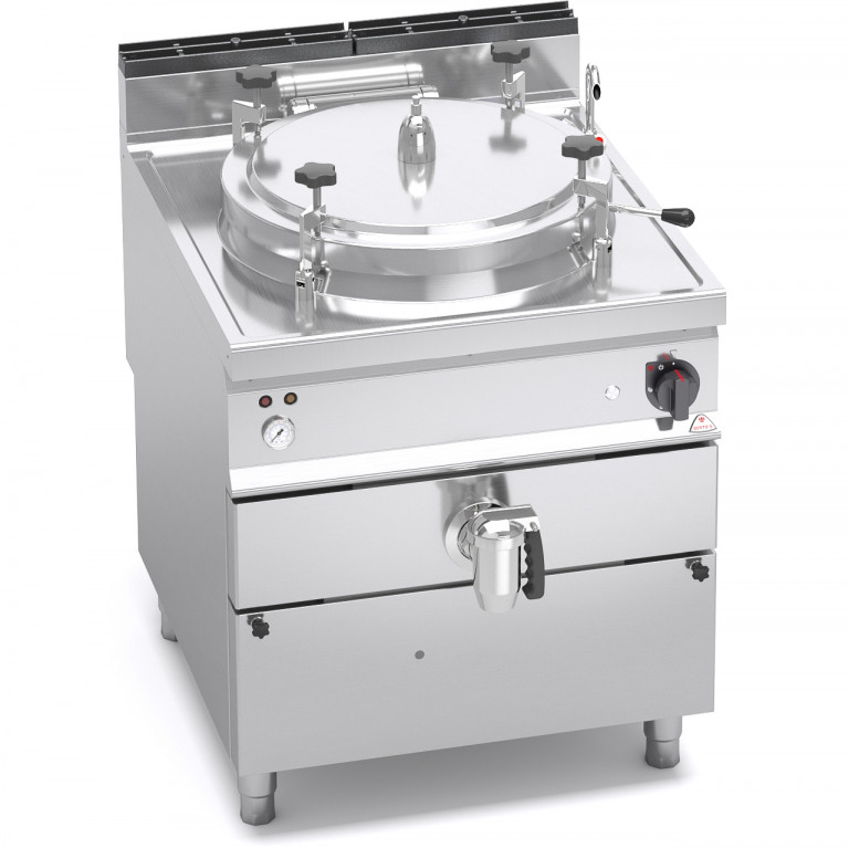 PENTOLA GAS RISCALDAMENTO INDIRETTO 100 L (AUTOCLAVE)