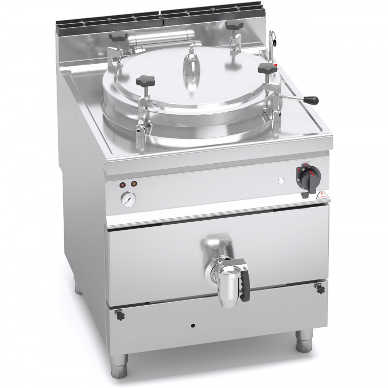 PENTOLA GAS RISCALDAMENTO INDIRETTO 150 L (AUTOCLAVE)