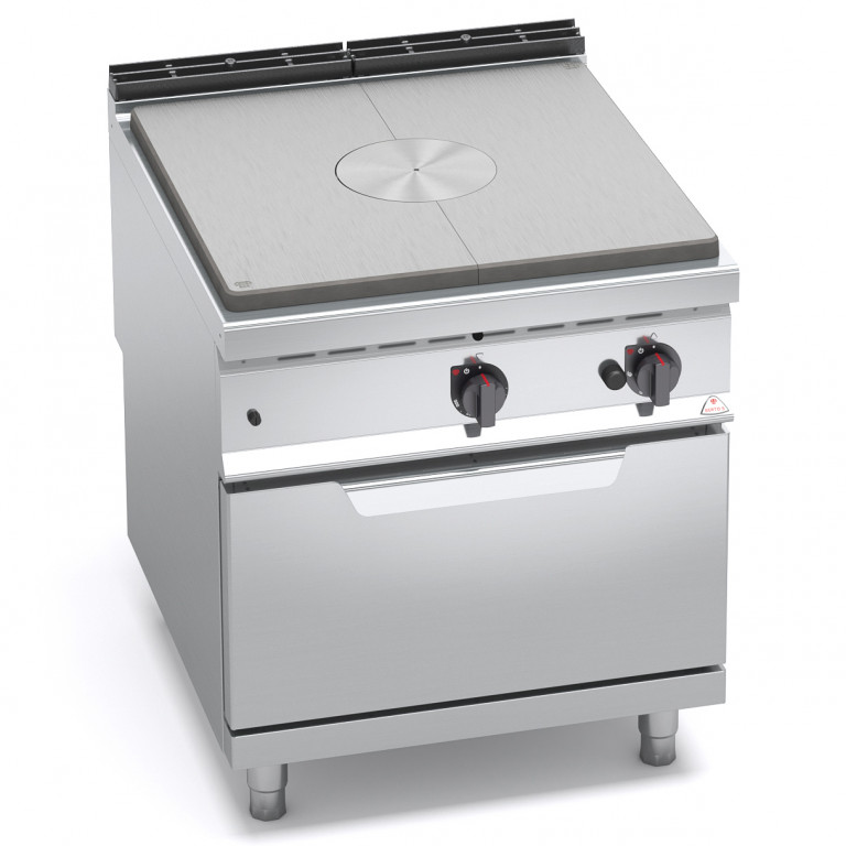 GAS SOLID TOP ON 2/1 GAS OVEN