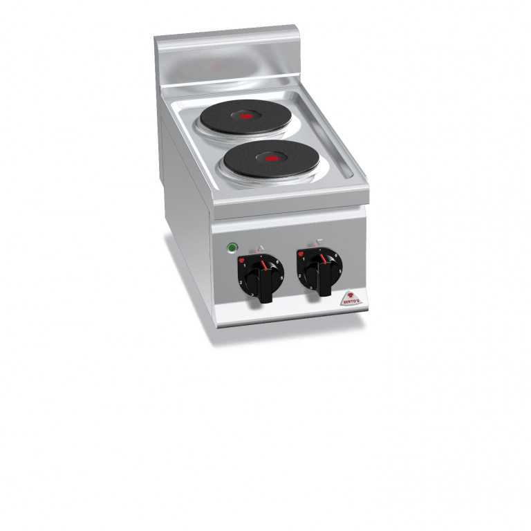 CUCINA ELETTRICA 2 PIASTRE TONDE TOP