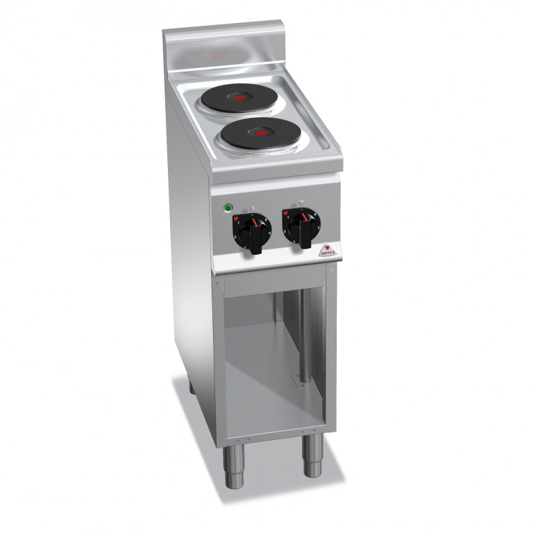 2 ROUND PLATE ELECTRIC STOVE WITH CABINET