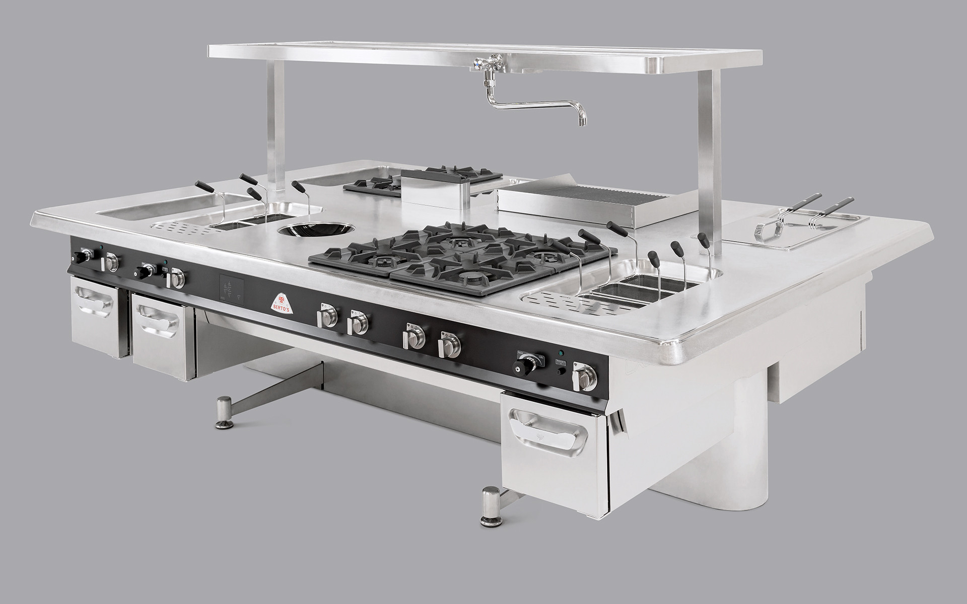 Premium line - Modular kitchens for professional chefs | Berto's