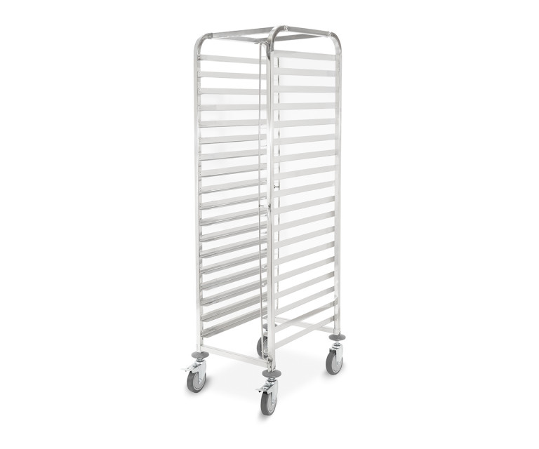 PASTRY TROLLEY WITH 60X40 TRAY RACK