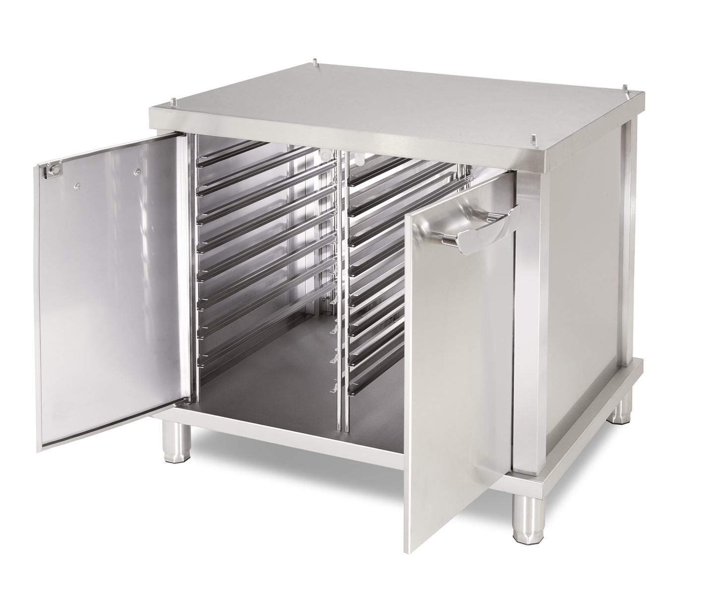 LARGE STAND - CLOSED ON THREE SIDES WITH GN TRAY RACKS - 15701520 ...