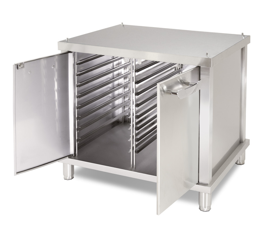 SUPPORTO ALTO CHIUSO CON PORTATEGLIE 60X40