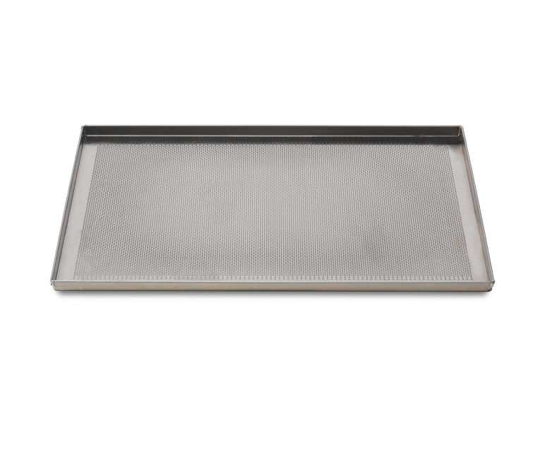 BANDEJA DE ALUMINIO MICROPERFORADA 15/10 600X400 H20