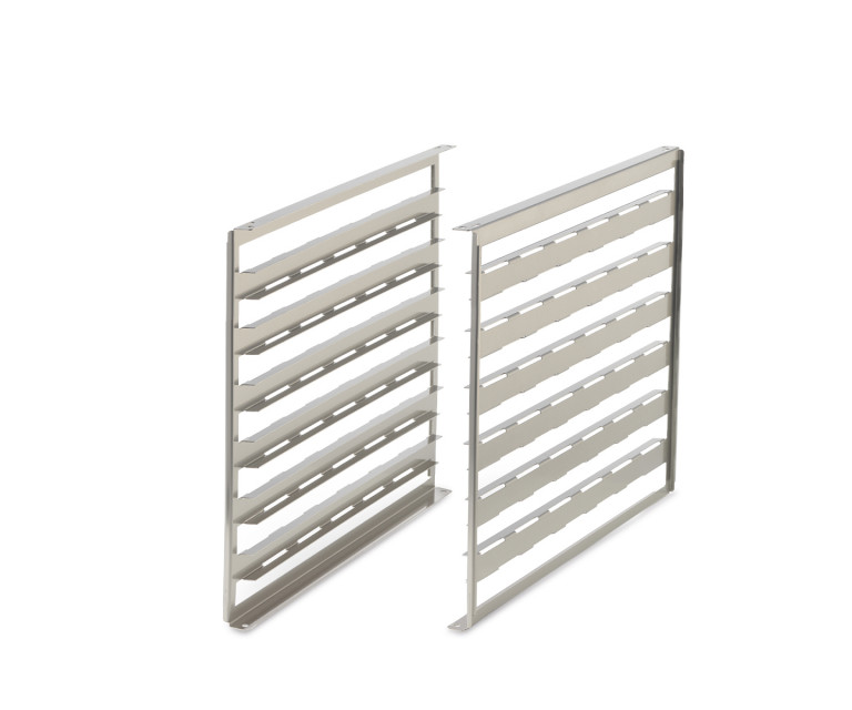 SHEET METAL TRAY RACK SET FOR 6 GN TRAYS