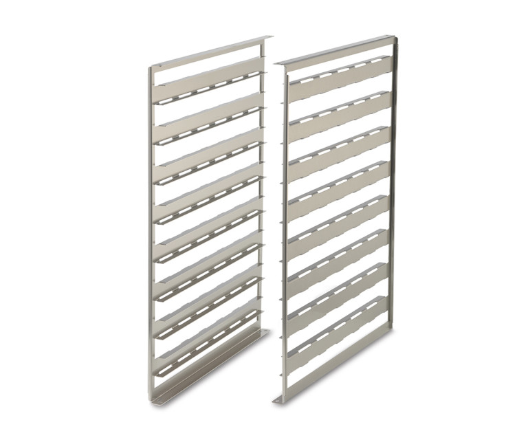 SHEET METAL TRAY RACK SET FOR 8 TRAYS 60X40