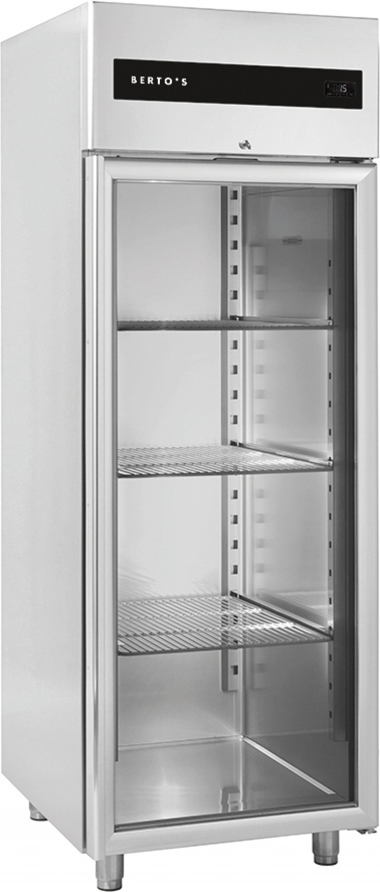 REFRIGERATED CABINET 700  -2 +8°C GLASS DOOR