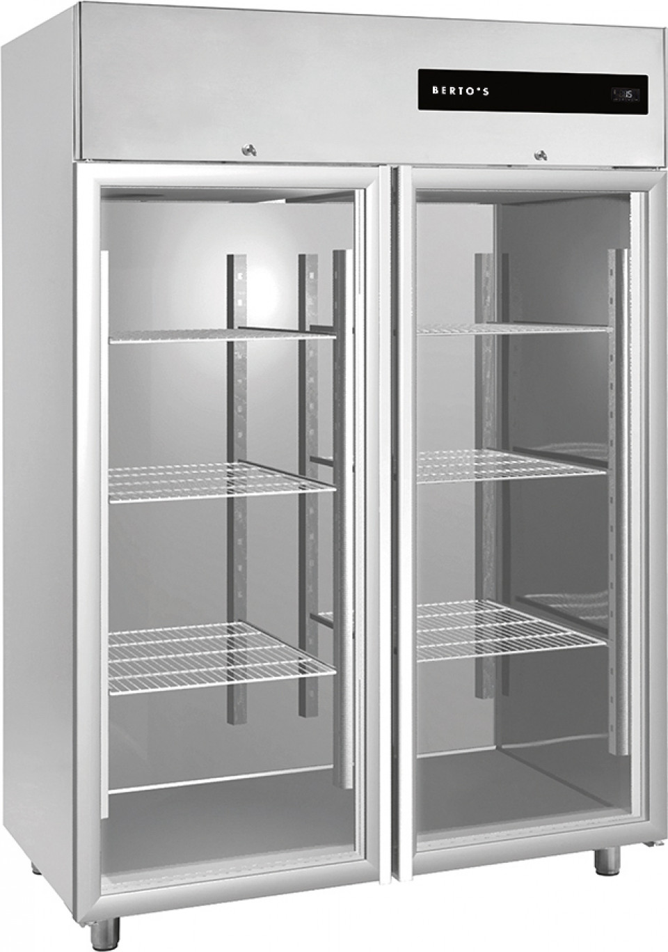 KÜHLLAGERSCHRANK 1400  -2 +8°C - GLASTÜR