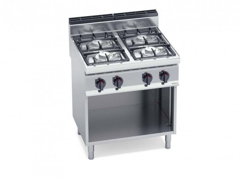 4-BURNER GAS STOVE WITH CABINET