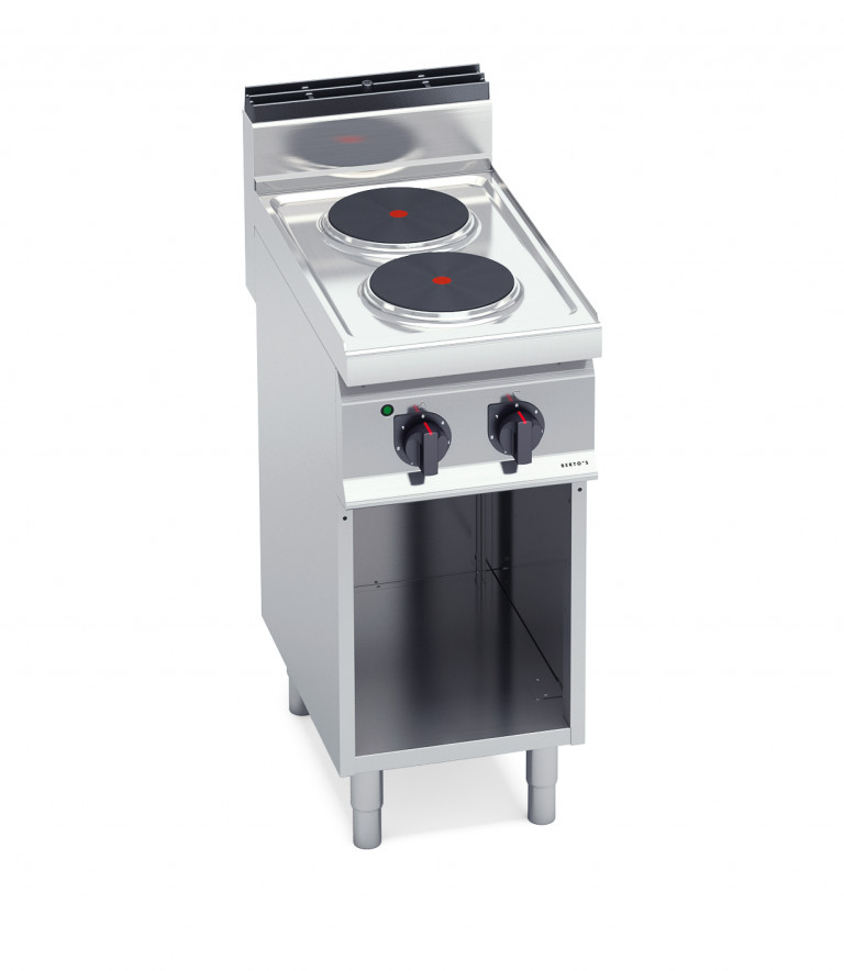 2 ROUND PLATE ELECTRIC STOVE WITH CABINET