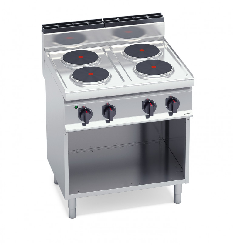4 ROUND PLATE ELECTRIC STOVE WITH CABINET