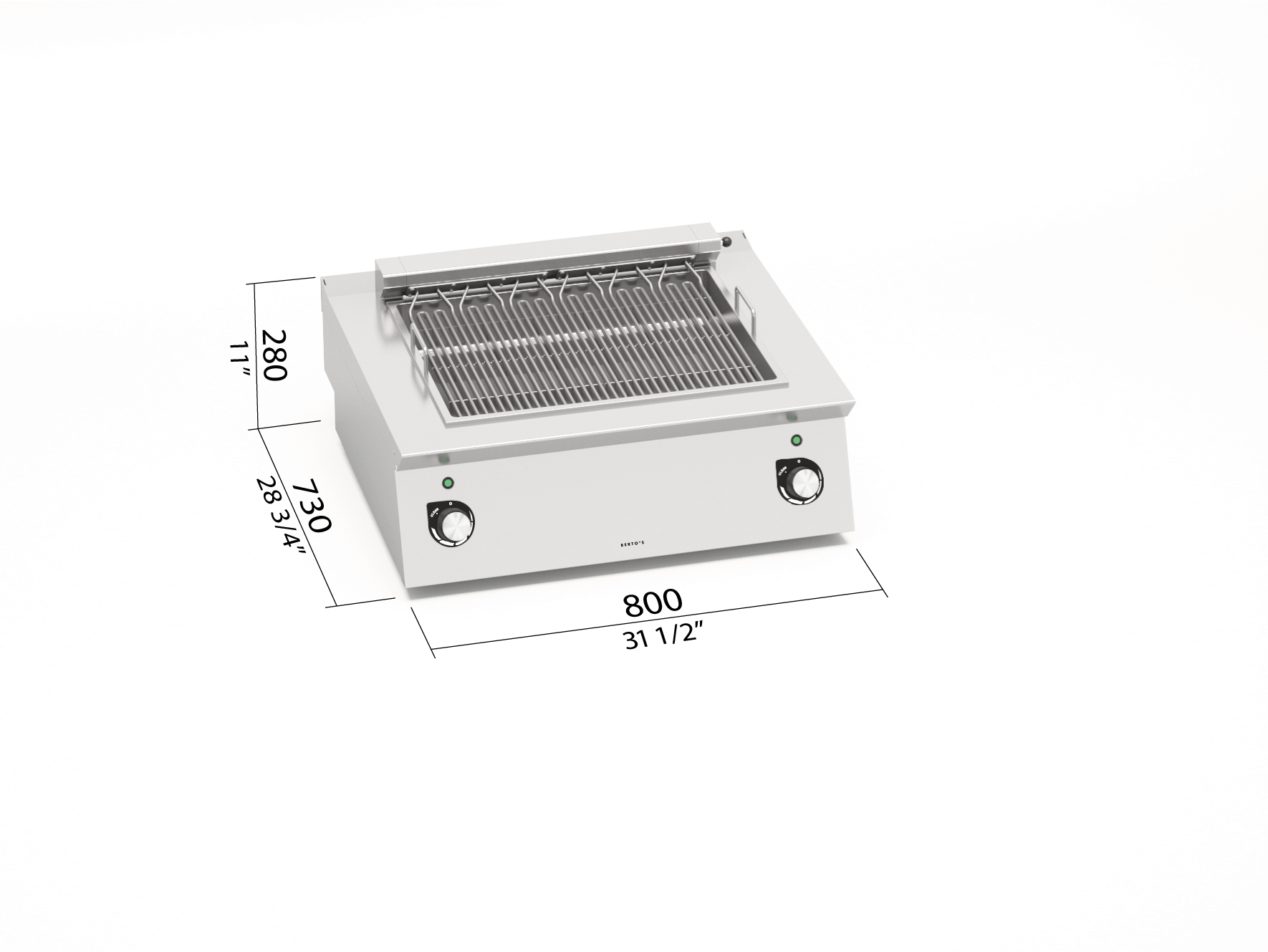 Benny's TITANGRILL ZTM-001 COUNTER TOP ELECTRIC GRILL