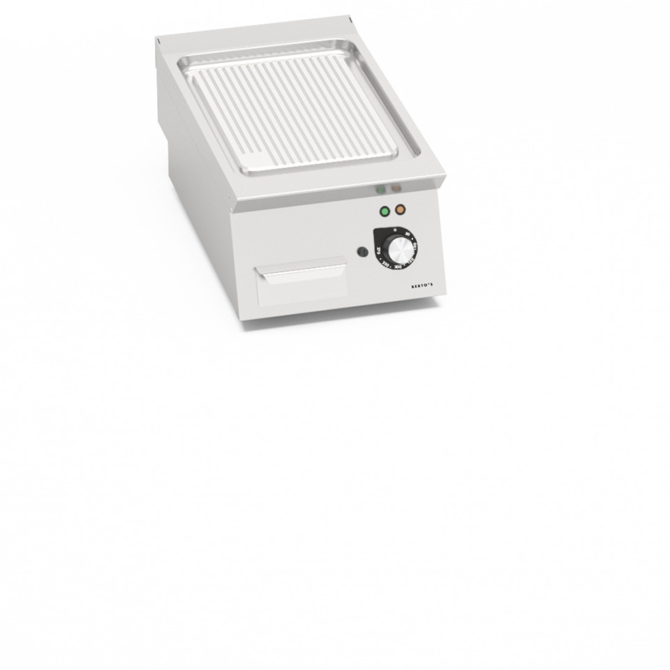 FRY TOP ELETTRICO RIGATO (COMPOUND)