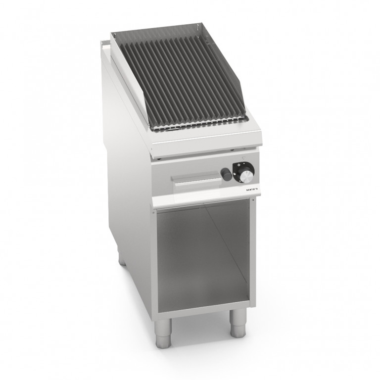 GRILLE À PIERRE DE LAVE SUR PLACARD