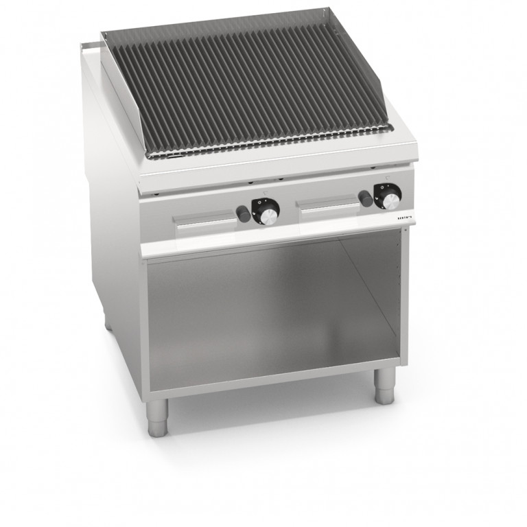 GRILLE À PIERRE DE LAVE SUR PLACARD