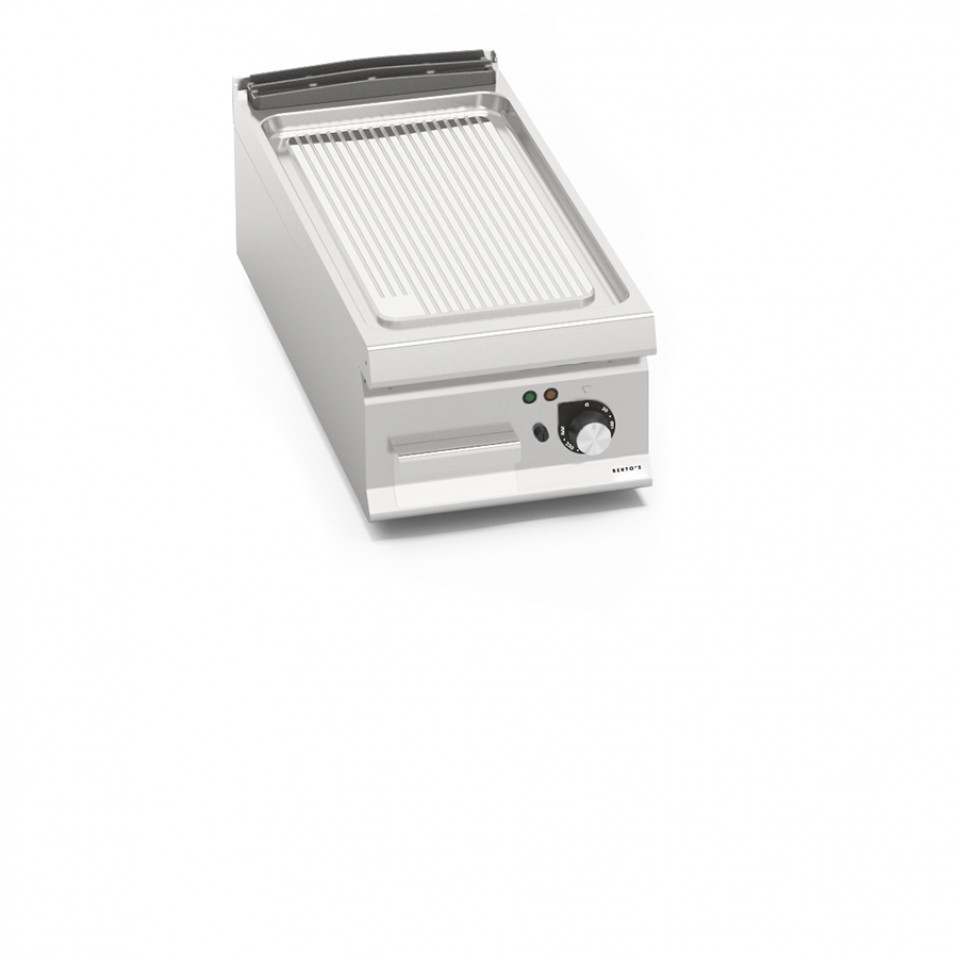 FRY TOP ELETTRICO RIGATO (COMPOUND)