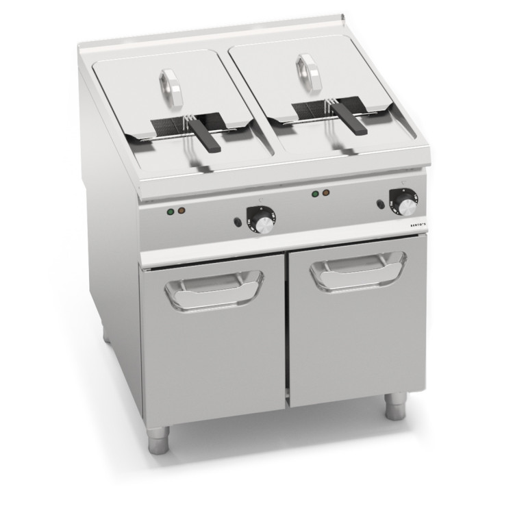 ELECTRIC FRYER WITH CABINET - TWIN TANK 22 + 22 L - 13516700 ELECTRIC FRYER WITH CABINET - TWIN TANK 22 + 22 L - 13516700