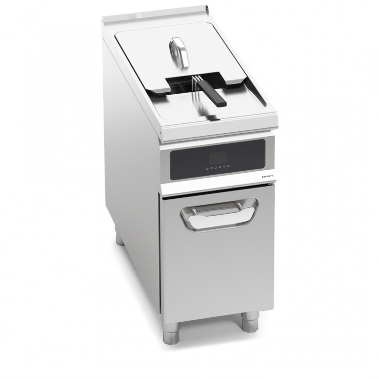 FRIGGITRICE ELETTRICA 22 L CON FILTRAGGIO OLIO