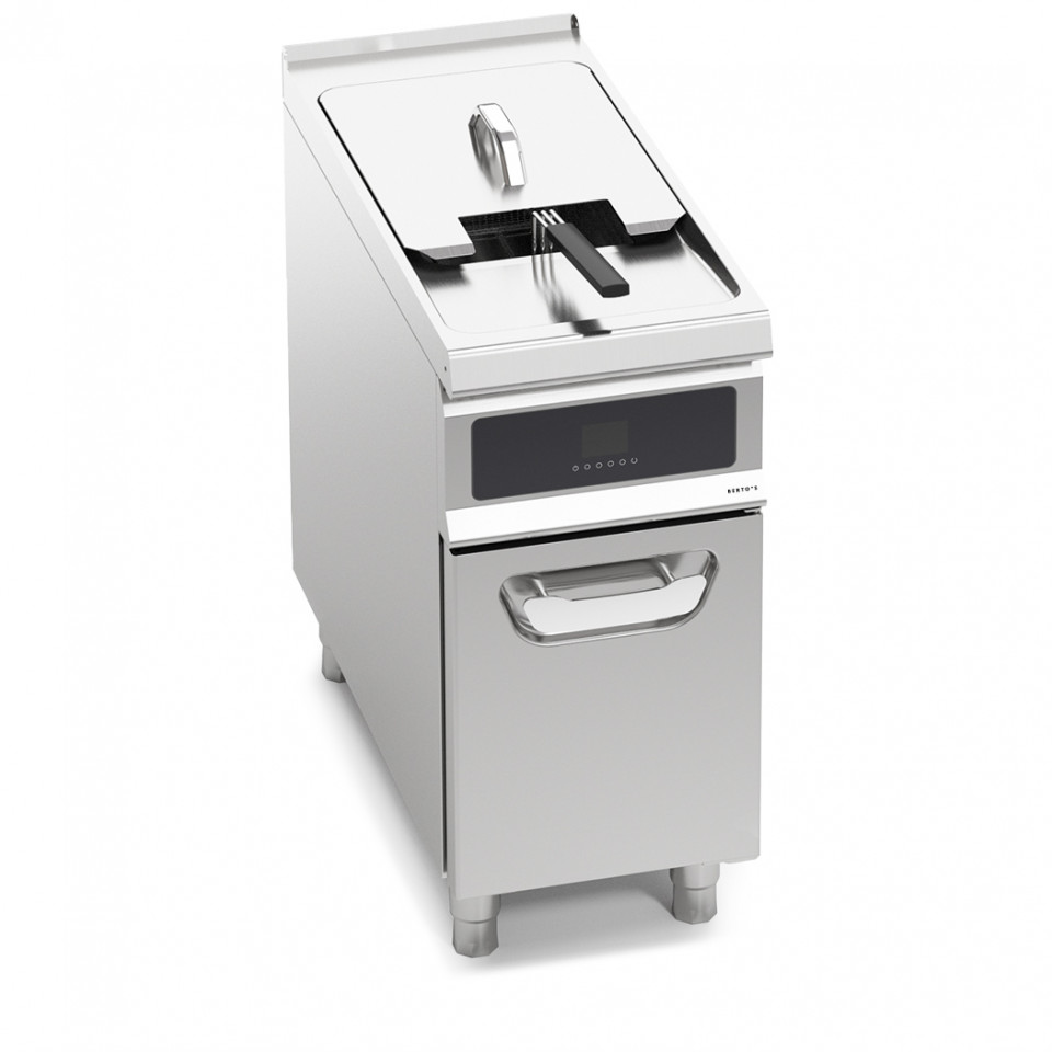 FRIGGITRICE ELETTRICA 22 L CON FILTRAGGIO OLIO FRIGGITRICE ELETTRICA 22 L CON FILTRAGGIO OLIO