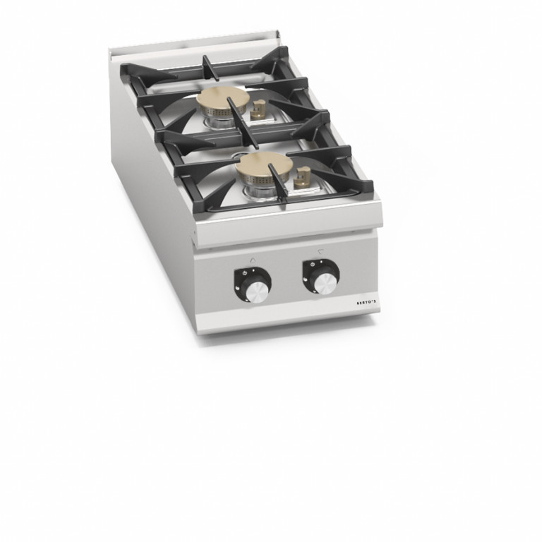 CUCINA A GAS 2 FUOCHI - POTENZIATA