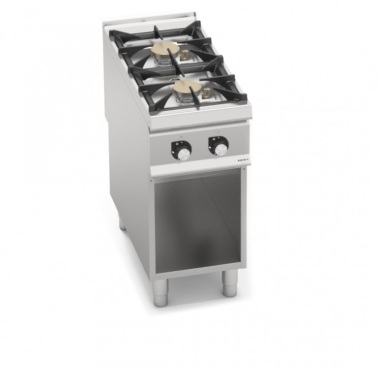 CUCINA A GAS 2 FUOCHI - POTENZIATA