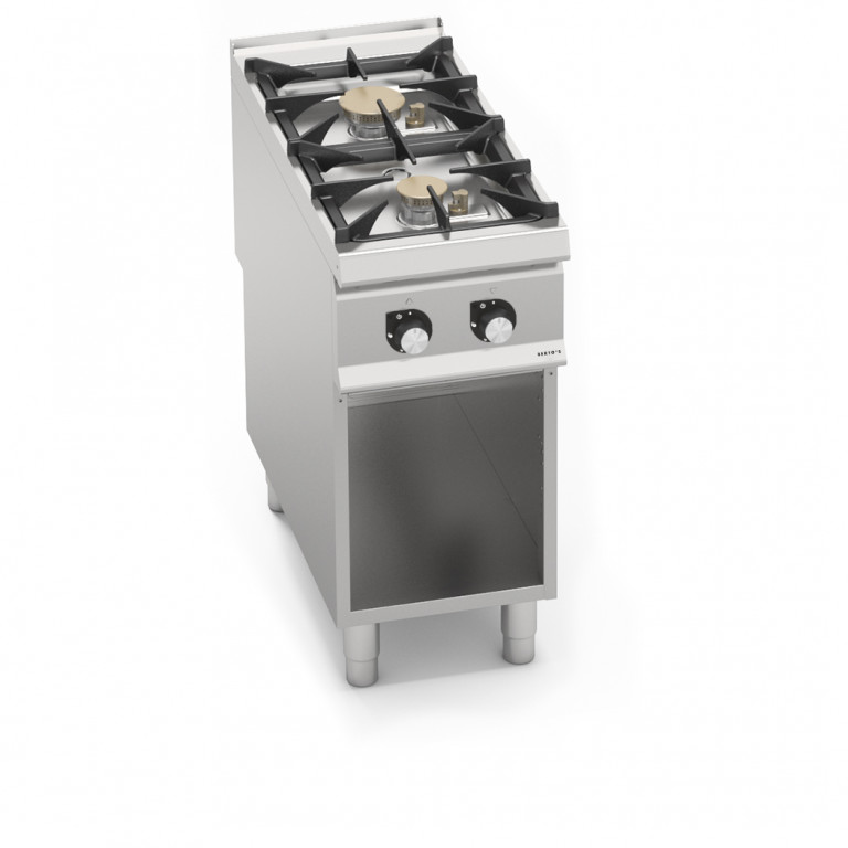 CUCINA A GAS 2 FUOCHI SU VANO