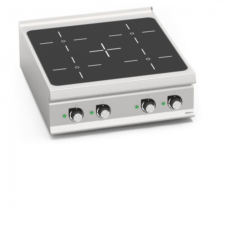 ENCIMERA INDUCCIÓN 4 ZONAS