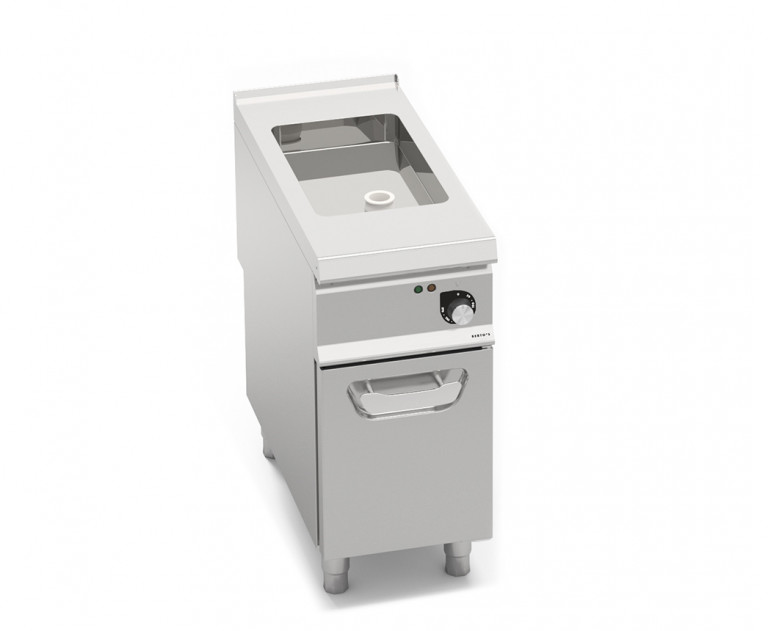 Zuppiera Elettrica Bartcher 100058 – Modello De Luxe Inox, 9 Litri, Termostato Regolabile 30-95°C, Mestolo E Etichette