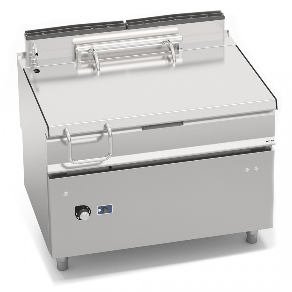 BRASEIRA BASCULANTE A GÁS 120 LITROS BASCULAMENTO MOTORIZADO