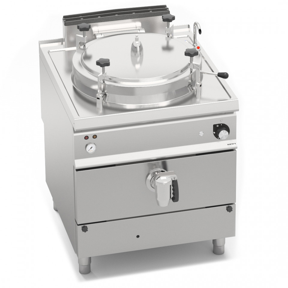 MARMITA GÁS AQUECIMENTO INDIRECTO 100 L (AUTOCLAVE)